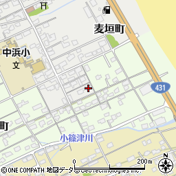 鳥取県境港市麦垣町335-1周辺の地図