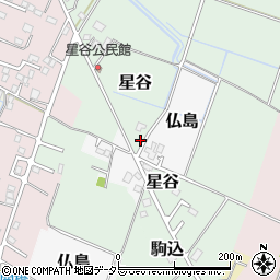 千葉県大網白里市星谷175-4周辺の地図