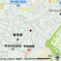神奈川県横浜市鶴見区東寺尾中台23-16周辺の地図