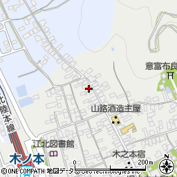 滋賀県長浜市木之本町木之本1035周辺の地図