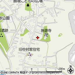 勝坂コミュニティーセンター周辺の地図