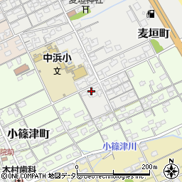 鳥取県境港市麦垣町273-1周辺の地図