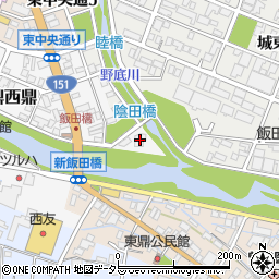 飯田ガス周辺の地図