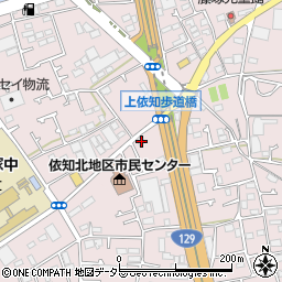 神奈川県厚木市上依知1316周辺の地図