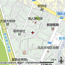 鳥取県鳥取市西品治695周辺の地図
