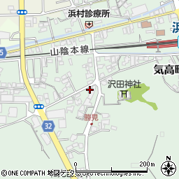 鳥取県鳥取市気高町勝見610-3周辺の地図