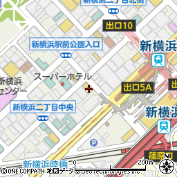 京乃月 きょうのつき 新横浜店周辺の地図