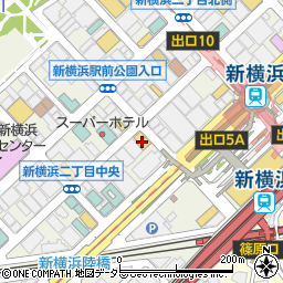 いち凛 新横浜本店周辺の地図