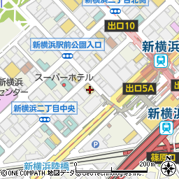 完全個室居酒屋 季作 新横浜店周辺の地図