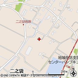 千葉県東金市二之袋1173周辺の地図
