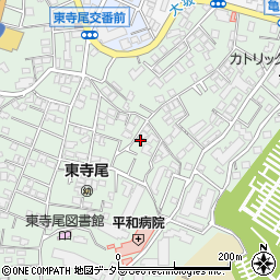 神奈川県横浜市鶴見区東寺尾中台23-7周辺の地図