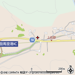 上佐野会館周辺の地図