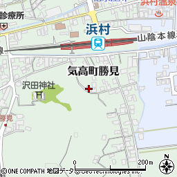 鳥取県鳥取市気高町勝見64周辺の地図