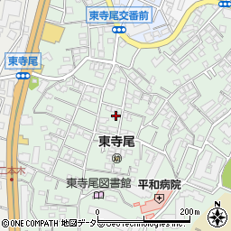 神奈川県横浜市鶴見区東寺尾中台25-28周辺の地図