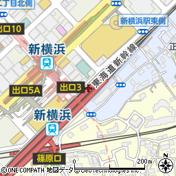 HACHIKI 八起庵 新横浜店周辺の地図