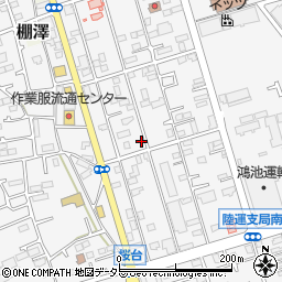 神奈川県愛甲郡愛川町中津7430-2周辺の地図