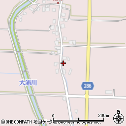 滋賀県長浜市西浅井町庄80周辺の地図