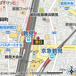 さかなや道場 鶴見駅東口店周辺の地図
