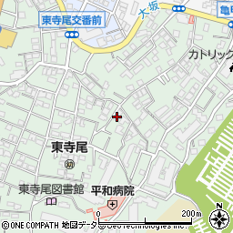 神奈川県横浜市鶴見区東寺尾中台23-9周辺の地図