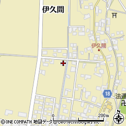 喬木村　伊久間農産物加工センター周辺の地図