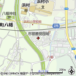 市営勝見団地周辺の地図