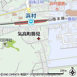 鳥取県鳥取市気高町勝見28-1周辺の地図