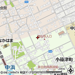 鳥取県境港市小篠津町763周辺の地図