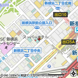 完全個室居酒屋 霧島 新横浜本店周辺の地図