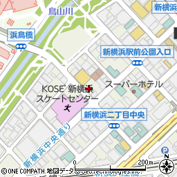 新横浜成田ビル周辺の地図