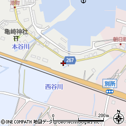 鳥取県東伯郡琴浦町赤碕25-1周辺の地図