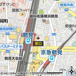 横浜鶴見中央眼科周辺の地図