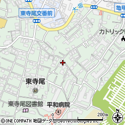 神奈川県横浜市鶴見区東寺尾中台23-10周辺の地図
