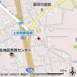 神奈川県厚木市上依知1321-4周辺の地図