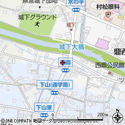 長野県飯田市鼎西鼎643-1周辺の地図