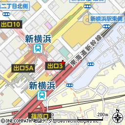 新横浜ＳＲビル周辺の地図