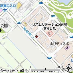 クレストコートＡ周辺の地図