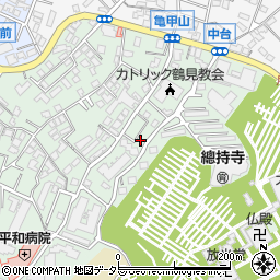 神奈川県横浜市鶴見区東寺尾中台36-20周辺の地図