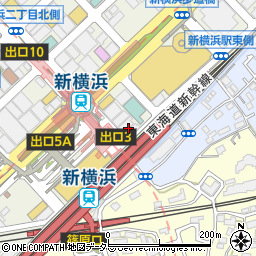 ほけんの窓口新横浜駅前店周辺の地図