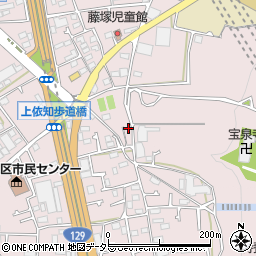 神奈川県厚木市上依知1324-3周辺の地図