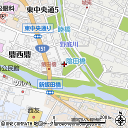 有限会社飯田インテリアテント周辺の地図