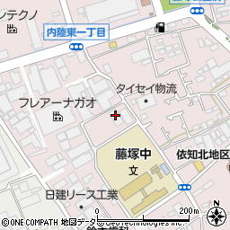 神奈川県厚木市上依知1288周辺の地図