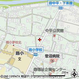 長野県信用組合鼎支店周辺の地図