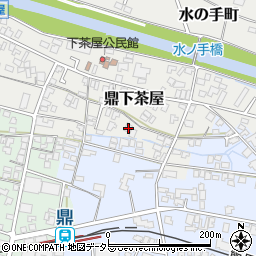 長野県飯田市鼎下茶屋2038周辺の地図
