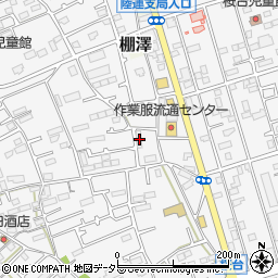 神奈川県愛甲郡愛川町中津3577-1周辺の地図