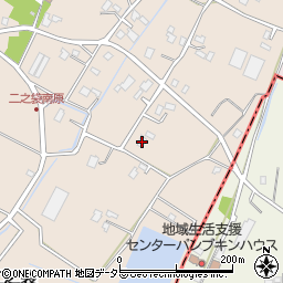 千葉県東金市二之袋1175周辺の地図