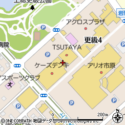 千葉県市原市更級周辺の地図