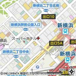 すし酒場 おでん×寿司 さんじ　新横浜店周辺の地図