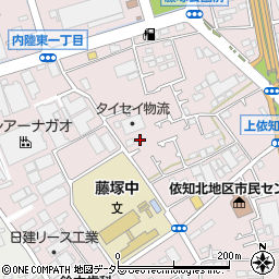 神奈川県厚木市上依知1299周辺の地図