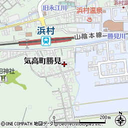 鳥取県鳥取市気高町勝見25周辺の地図