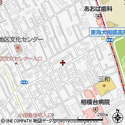 神奈川県座間市相模が丘5丁目45周辺の地図